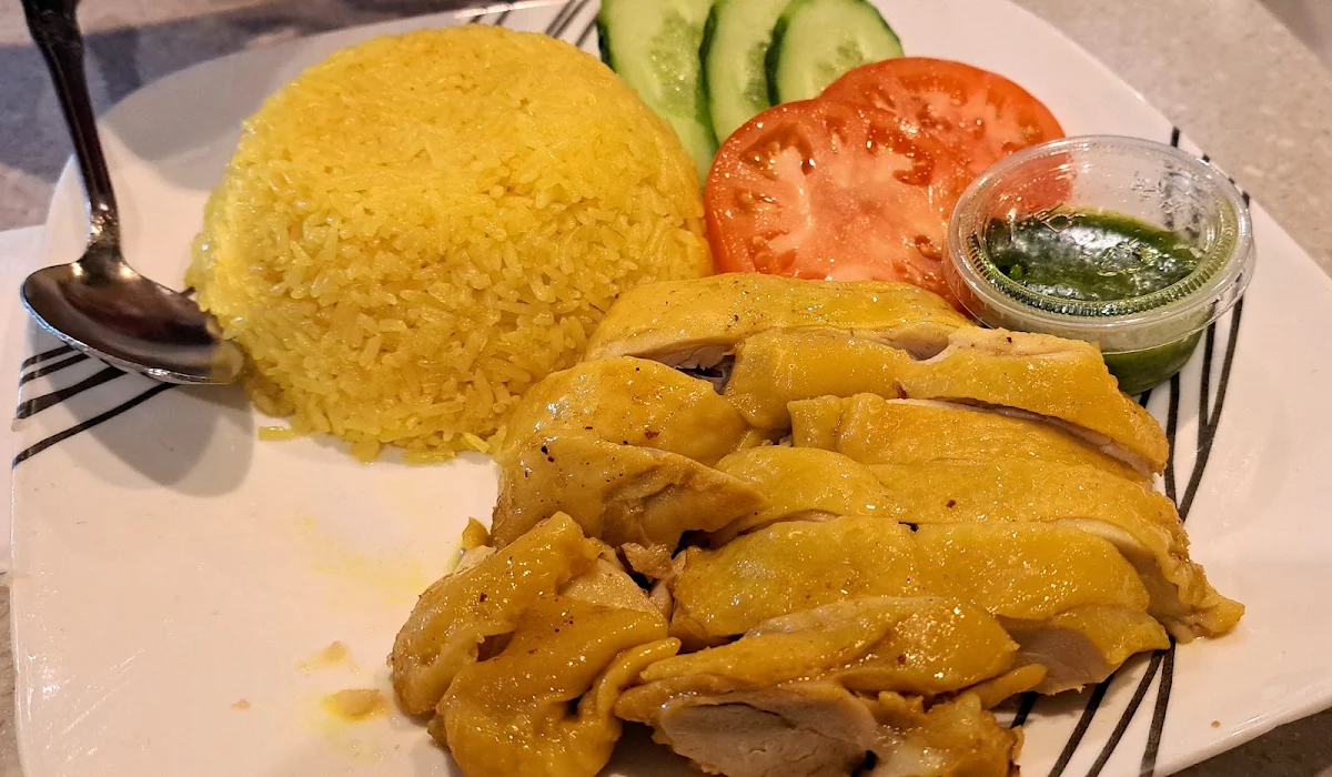 hainanese chicken rice 海南雞飯